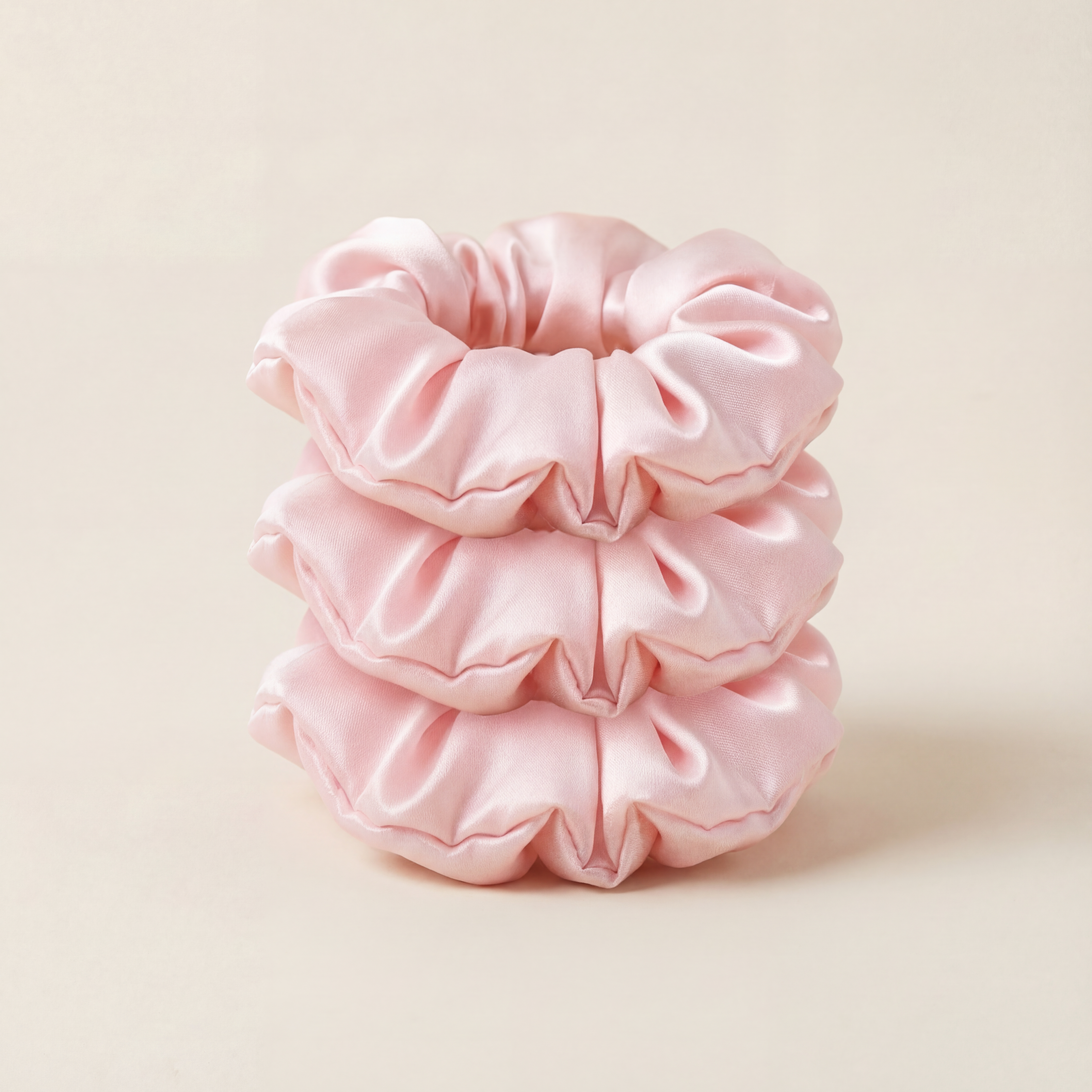 Mulberry Silk Scrunchies — Large set of 3