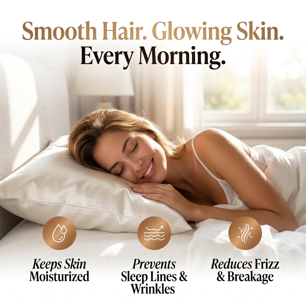Premium Mulberry Silk Pillowcase